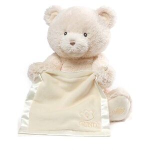 Gund - Baby Peek-A-Boo My 1st Teddy Bear - Cream - Stuffed Animal